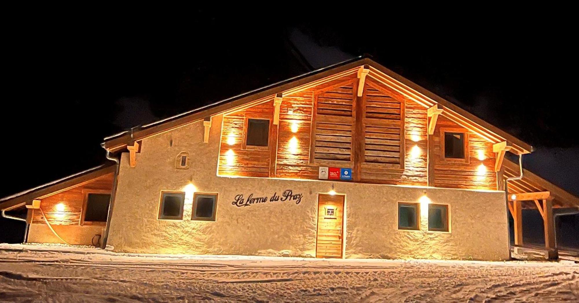Hotel La Ferme Du Praz Les Contamines-Montjoie Exterior foto