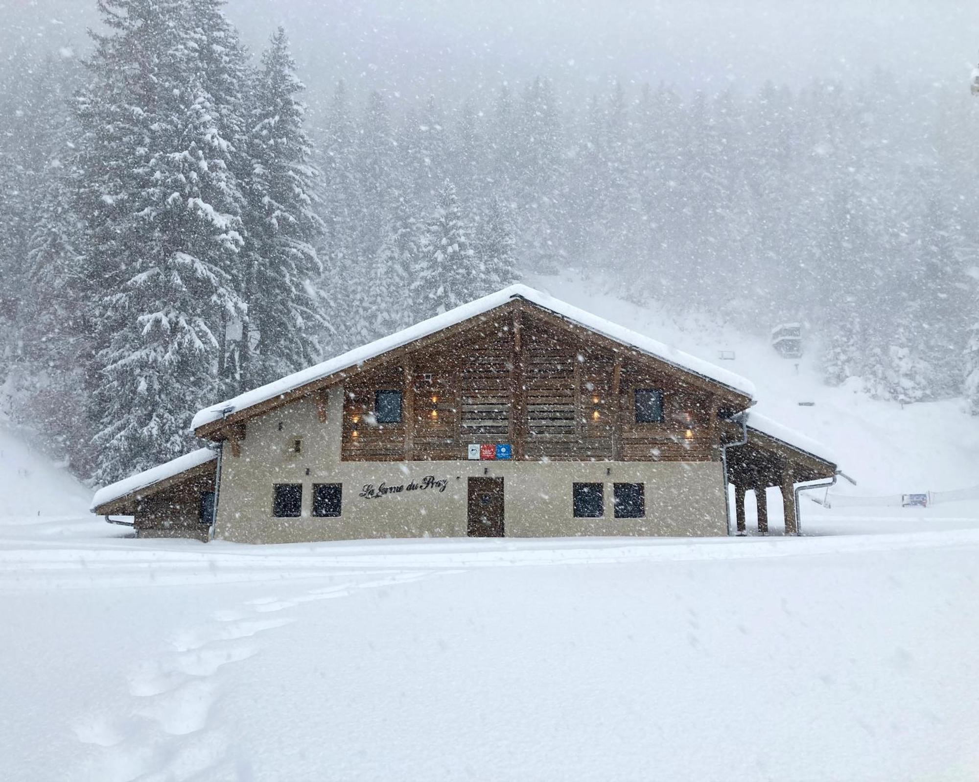 Hotel La Ferme Du Praz Les Contamines-Montjoie Exterior foto